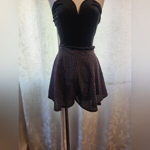 Black and Gray Shorts